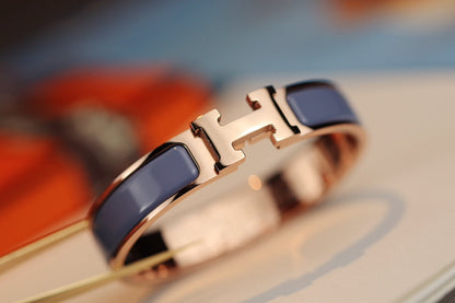[Vicky]H BRACELET 12MM BLUE GRAY