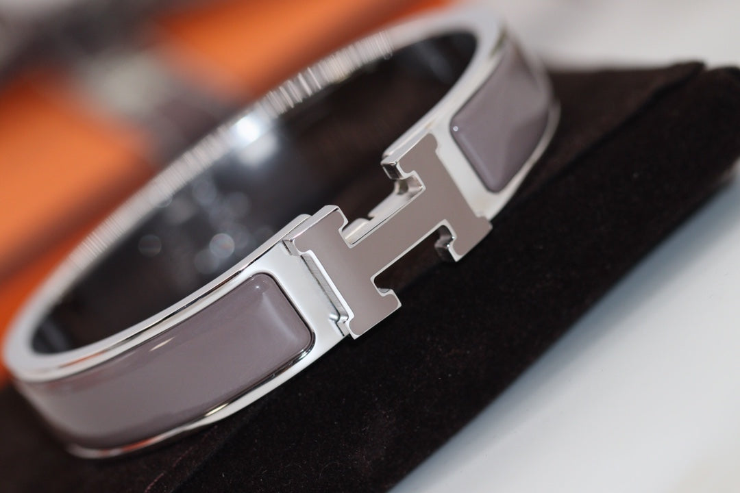 [Vicky]H BRACELET 12MM BROWN