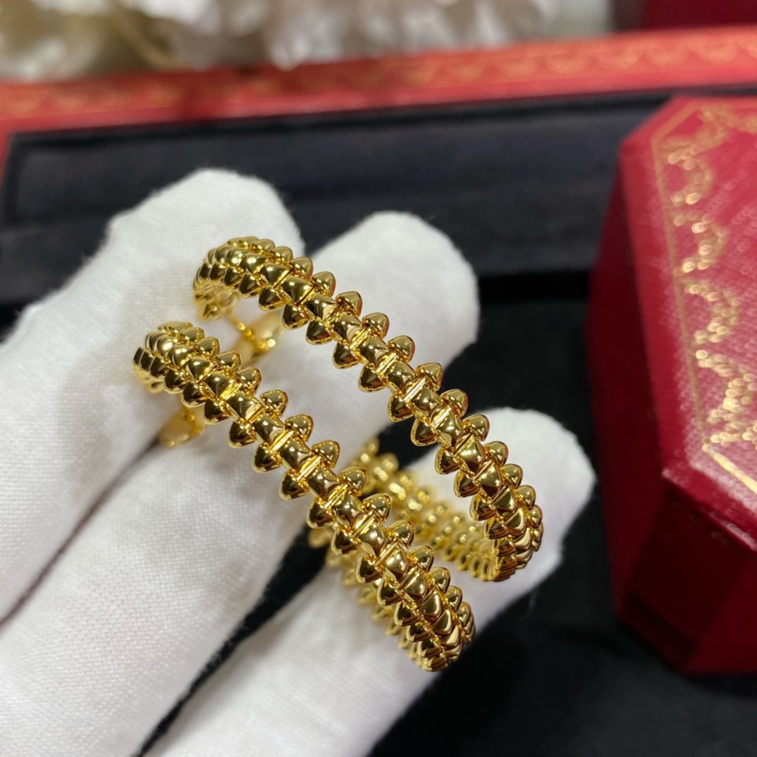 [Vicky]CLASH LARGE HOOP EARRINGS