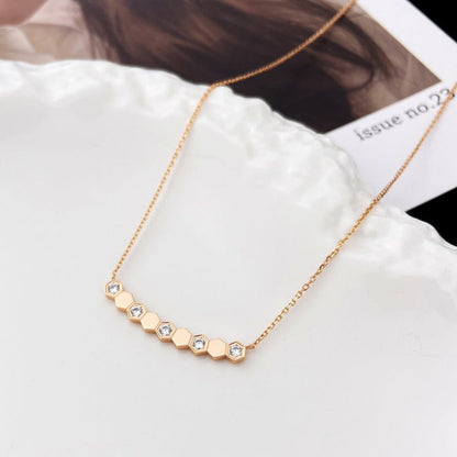 [Vicky]BEE MY LOVE DIAMOND NECKLACE