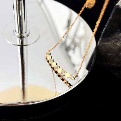 [Vicky]BEE MY LOVE DIAMOND NECKLACE