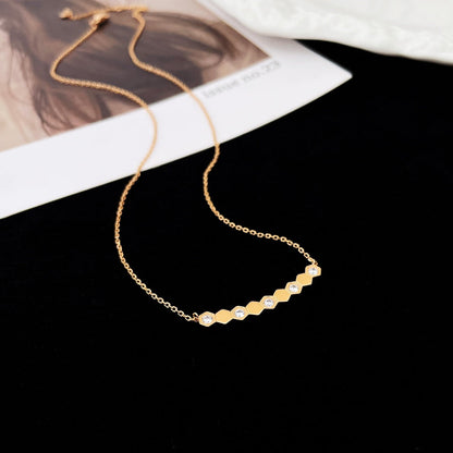 [Vicky]BEE MY LOVE DIAMOND NECKLACE