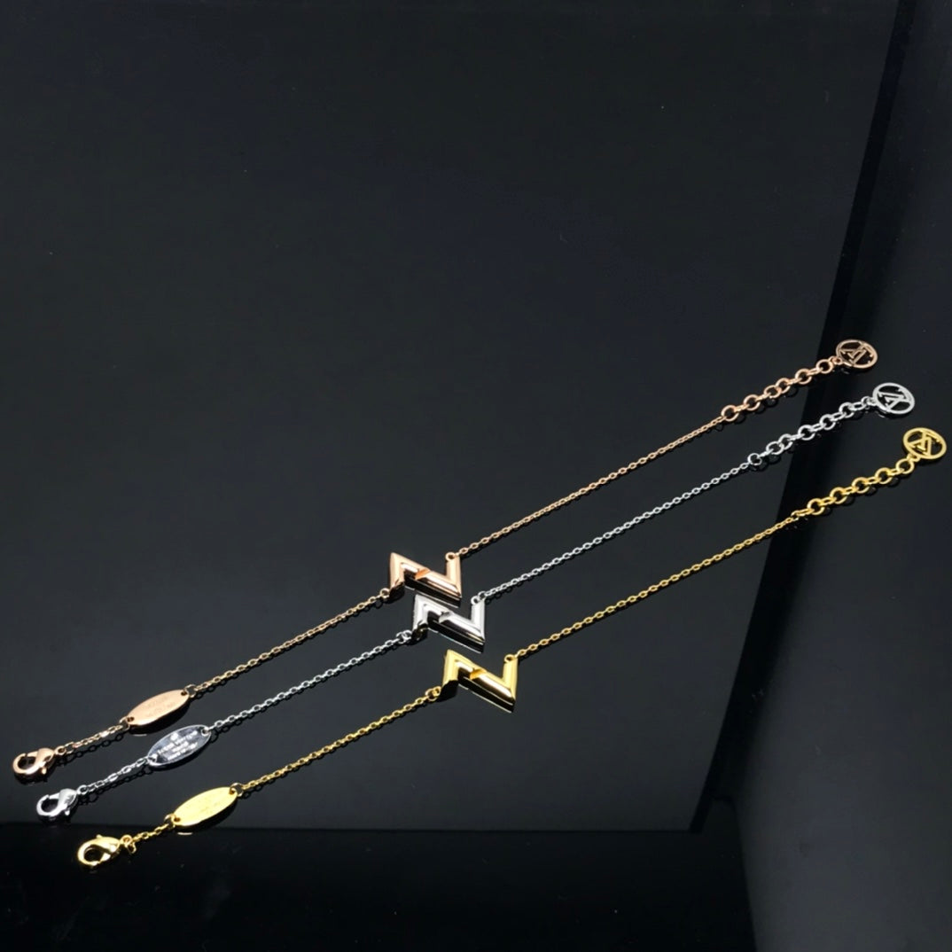 [Vicky]VOLT LV LOGO BRACELET