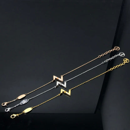 [Vicky]VOLT LV LOGO BRACELET