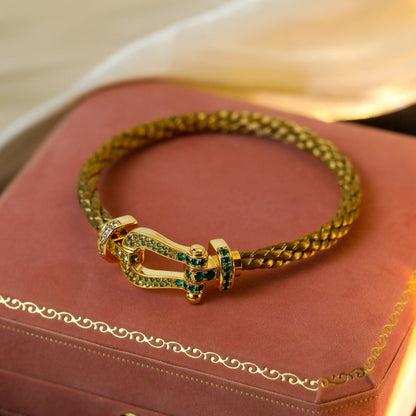 [Vicky]FORCE 10 GOLD GREEN DIAMOND PAVED