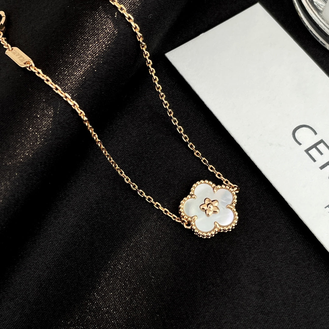 [Vicky]LUCKY SPRING ROSÉGOLD-MOP-ARMBAND