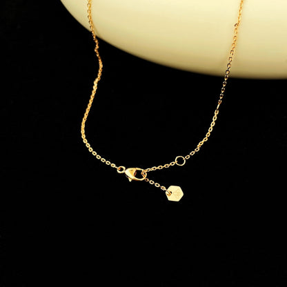 [Vicky]BEE MINI PEDANT DIAMOND NECKLACE