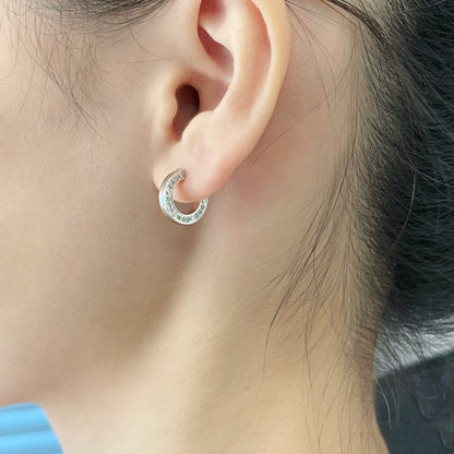 [Vicky]LOVE DIAMOND EARRINGS