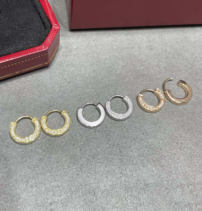 [Vicky]LOVE DIAMOND EARRINGS