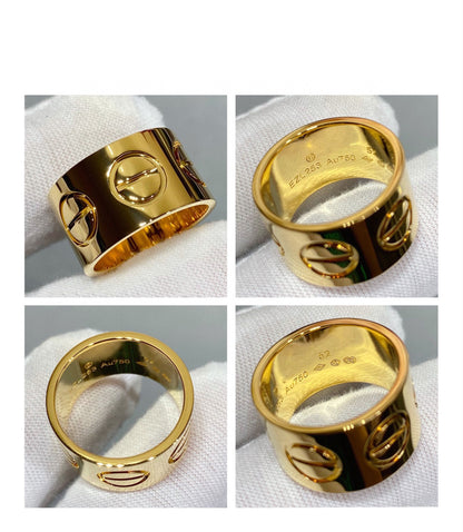 [Vicky]LOVE 11MM LARGE RING