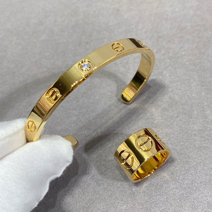 [Vicky]LOVE 11MM LARGE RING