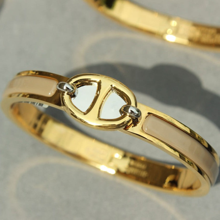 [Vicky]CLIC CHAINE GOLD BRACELET