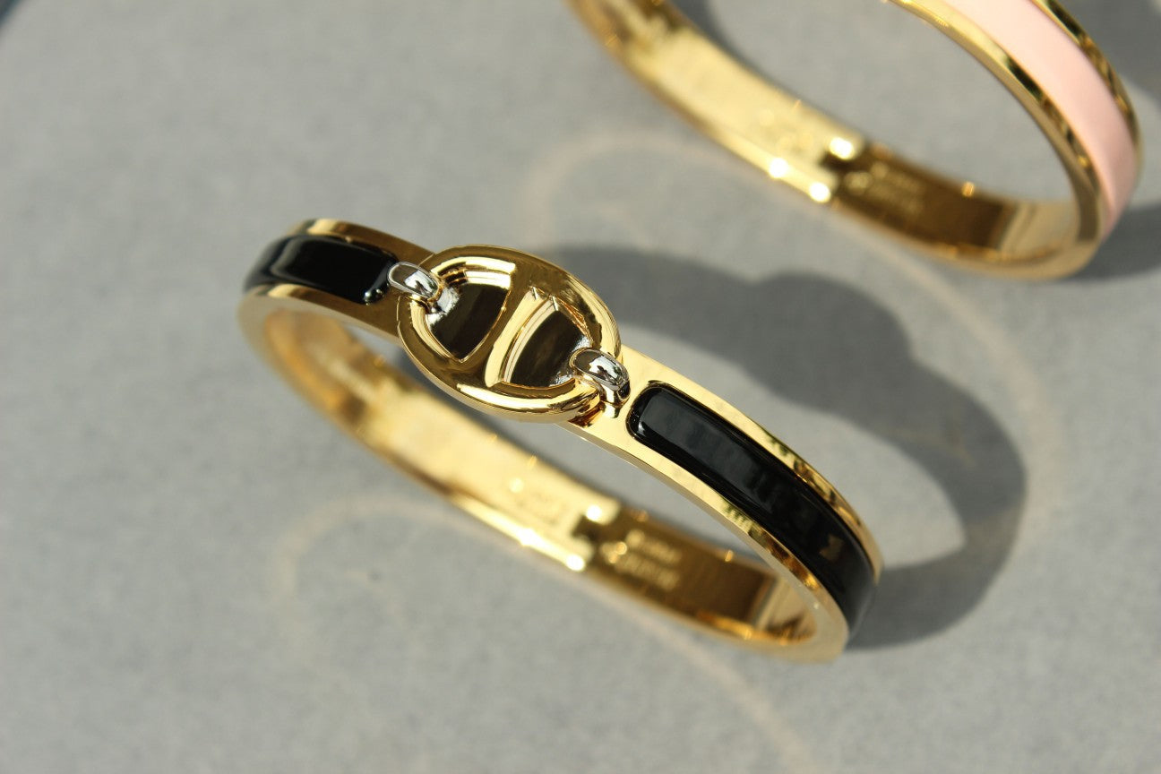 [Vicky]CLIC CHAINE GOLD BRACELET