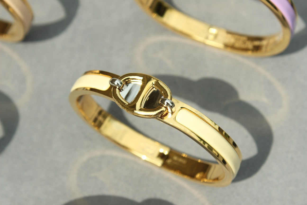 [Vicky]CLIC CHAINE GOLD BRACELET