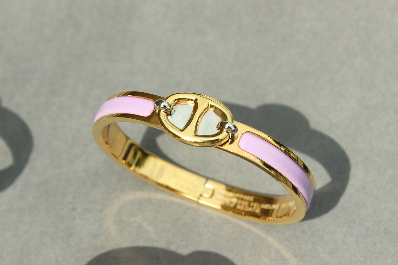[Vicky]CLIC CHAINE GOLD BRACELET