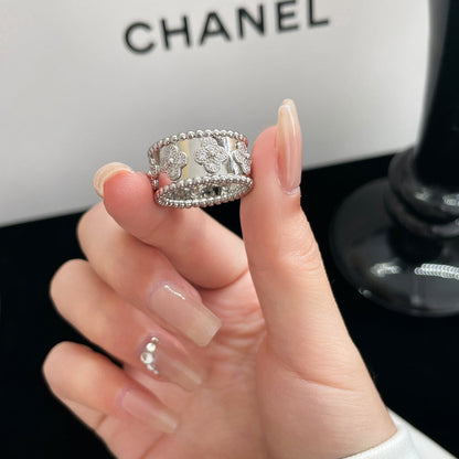 [Vicky]PERLEE DIAMOND LARGE RING