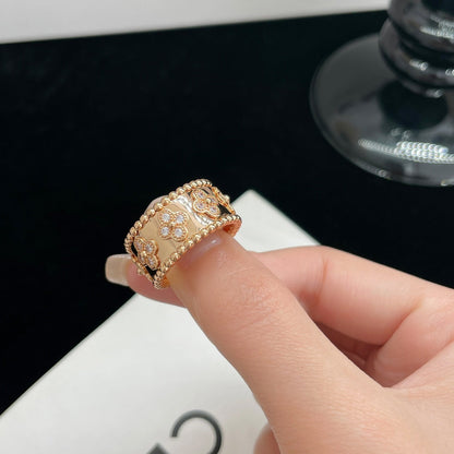 [Vicky]PERLEE DIAMOND LARGE RING