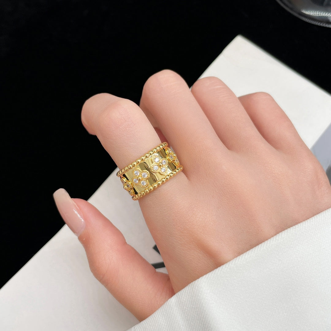 [Vicky]PERLEE DIAMOND LARGE RING
