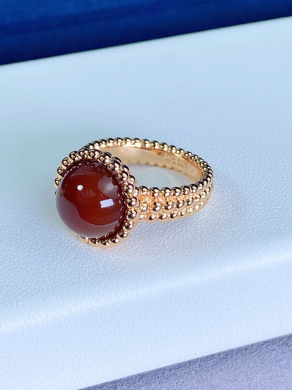 [Vicky]PERLEE COULEURS ROSE GOLD RING