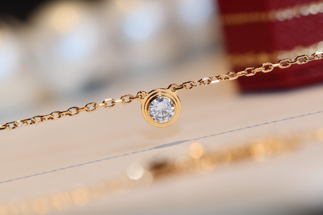 [Vicky]DAMOUR DIAMOND NECKLACE