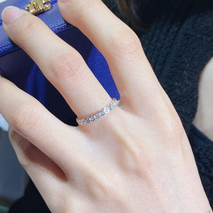 [Vicky]BEE LOVE DIAMOND PAVED SMALL RING
