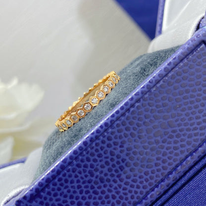 [Vicky]BEE LOVE DIAMOND PAVED SMALL RING