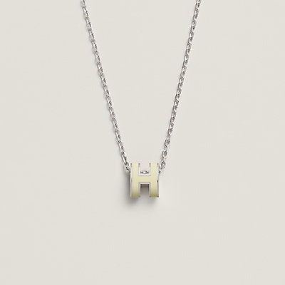 [Vicky]HM CLIC YELLOW ENAMEL GOLD NECKLACE