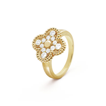 [Vicky]CLOVER DIAMOND RING