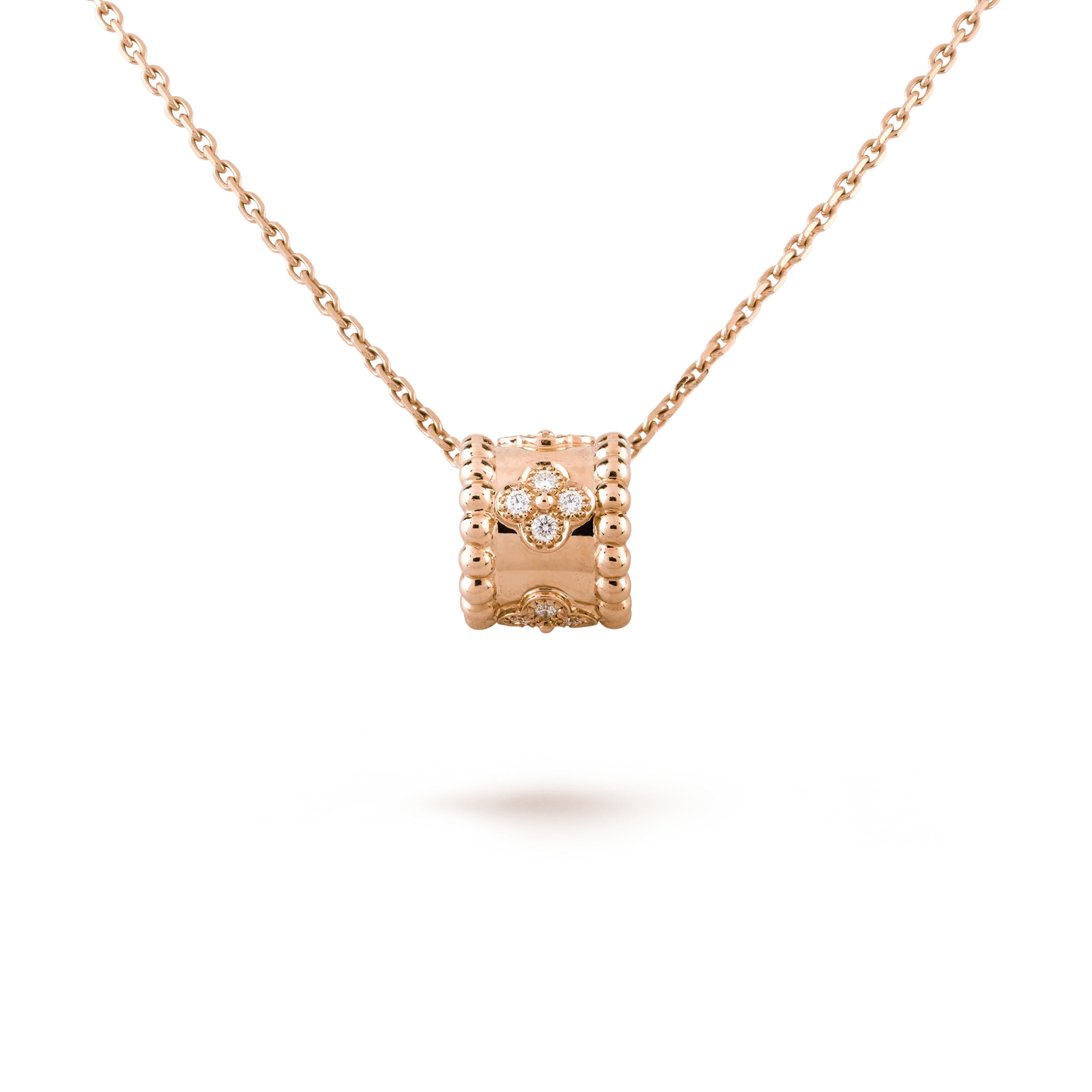 [Vicky]PERLEE PEDANT NECKLACE GOLD / ROSE GOLD