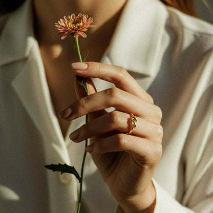 [Royal Vicky]Bellara Gold Knot Ring