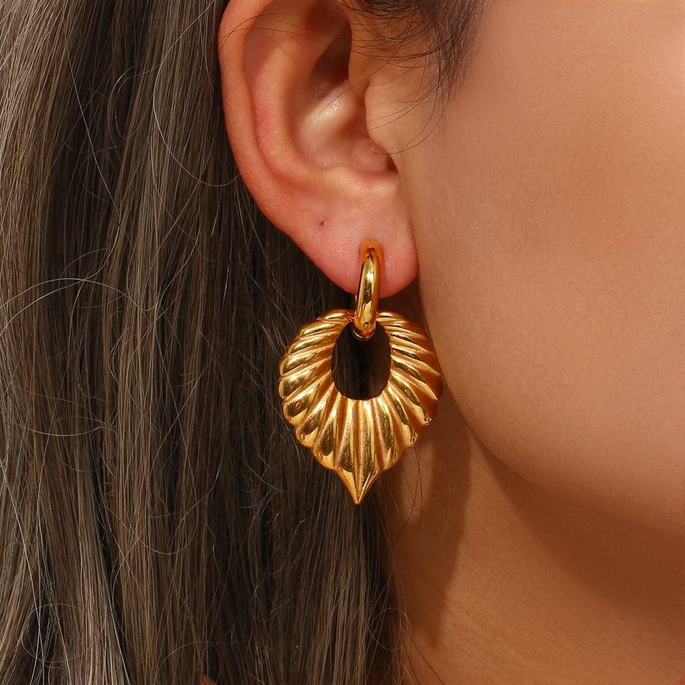 [Royal Vicky]Penelope Leaf Earrings