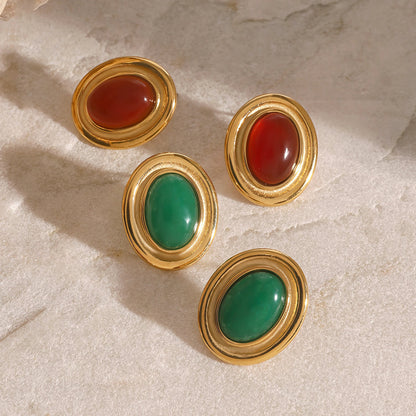 [Royal Vicky]Fresca Gemstone Earrings