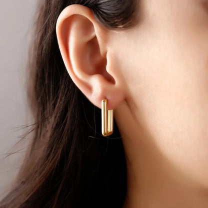 [Royal Vicky]Ambrielle Gold U Hoops