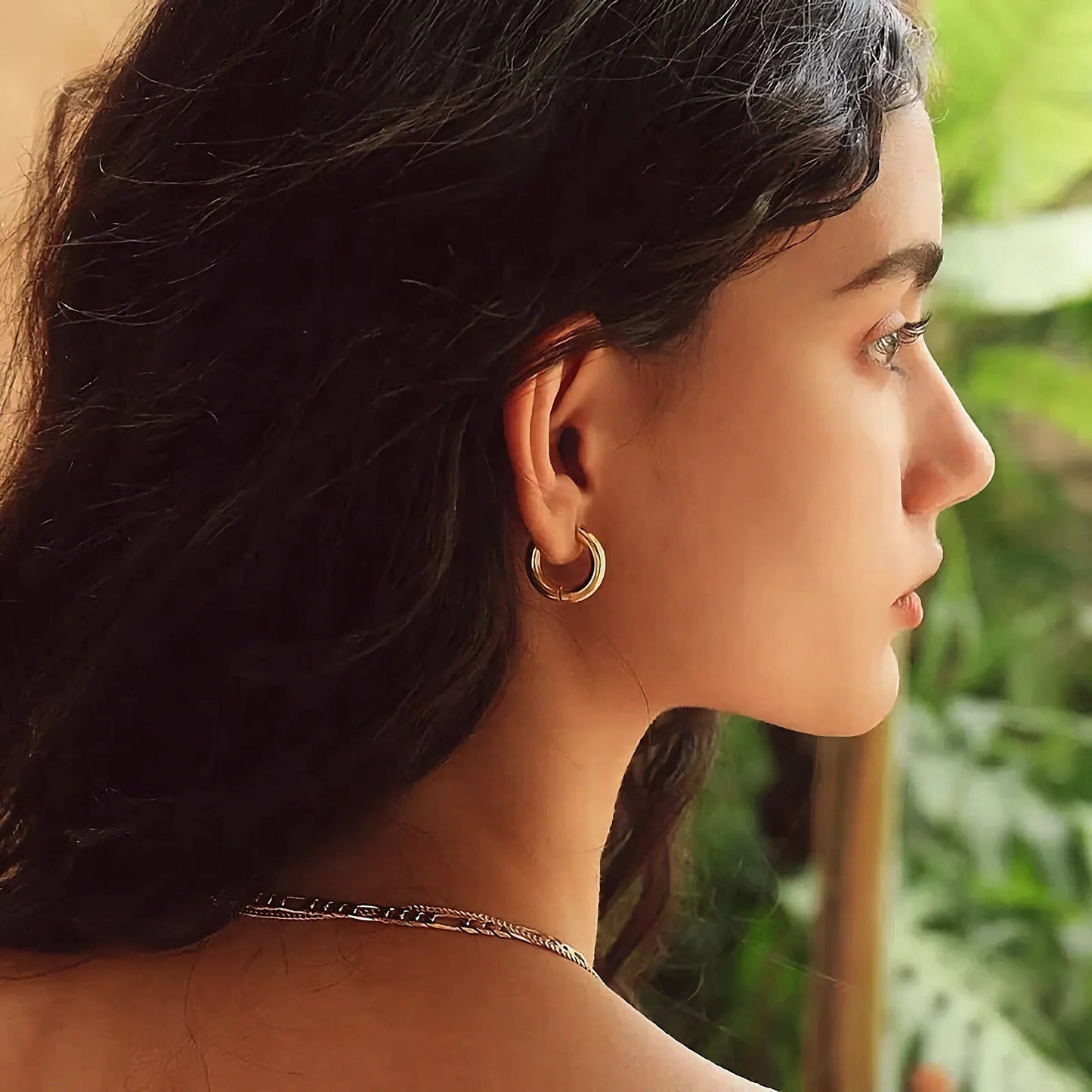 [Royal Vicky]Bold Round Hoops