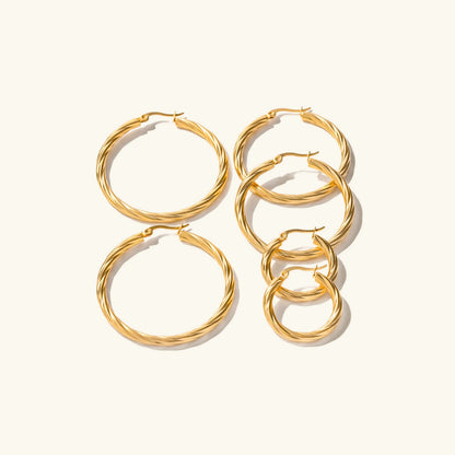 [Royal Vicky]Zephy Hoop Earrings