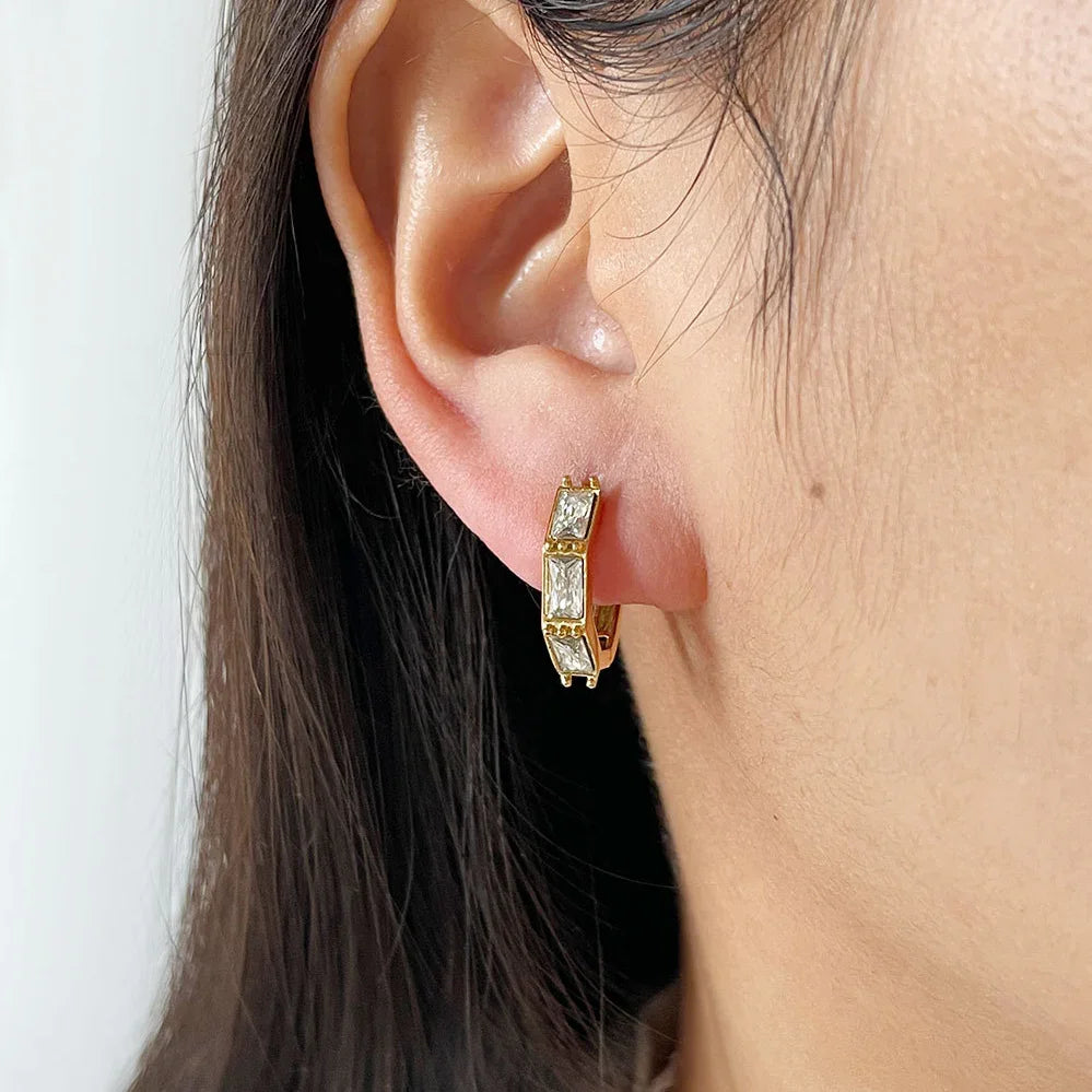 [Royal Vicky]Elira Diamond Earrings
