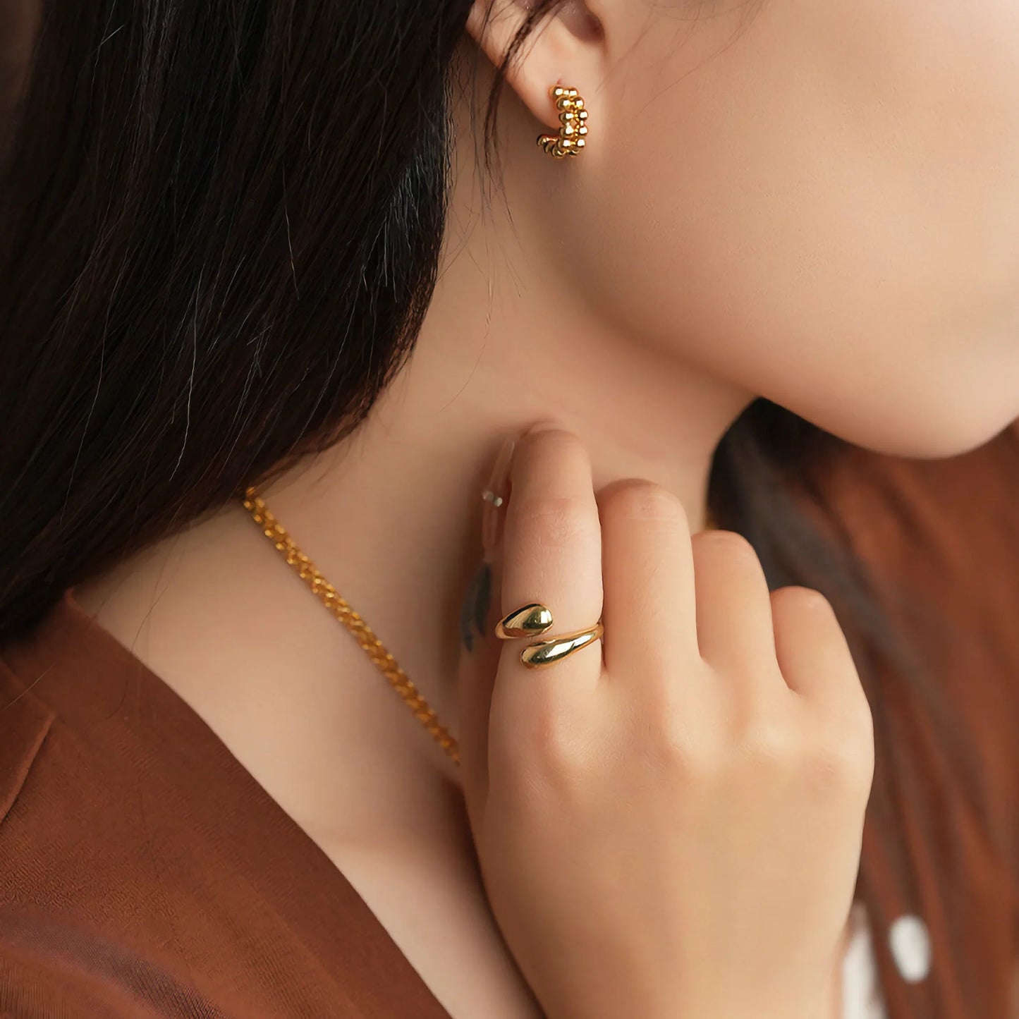 [Royal Vicky]Cora Gold Ring