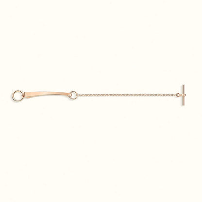 [Vicky]CLOU DE FORGE BRACELET WITH SQUARE CONE STUDS