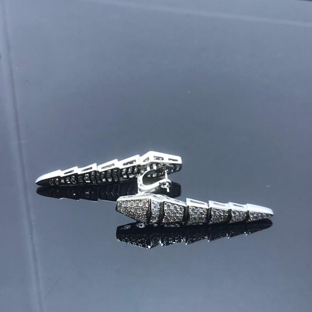 [Vicky]NEW！STARRY SNAKE CLIP-ON EARRINGS