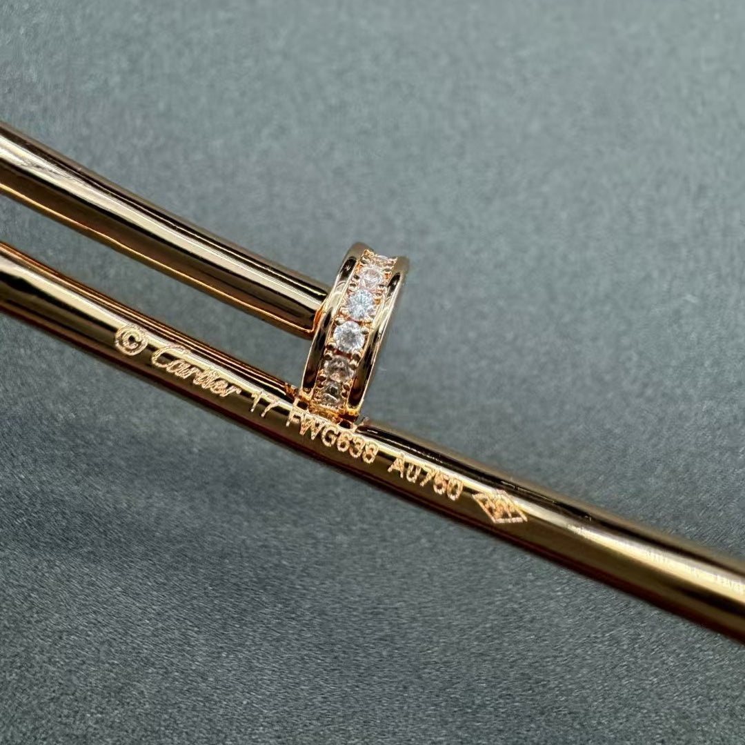 [Vicky]JUSTE BRACELET 2.5MM DIAMONDS NEW