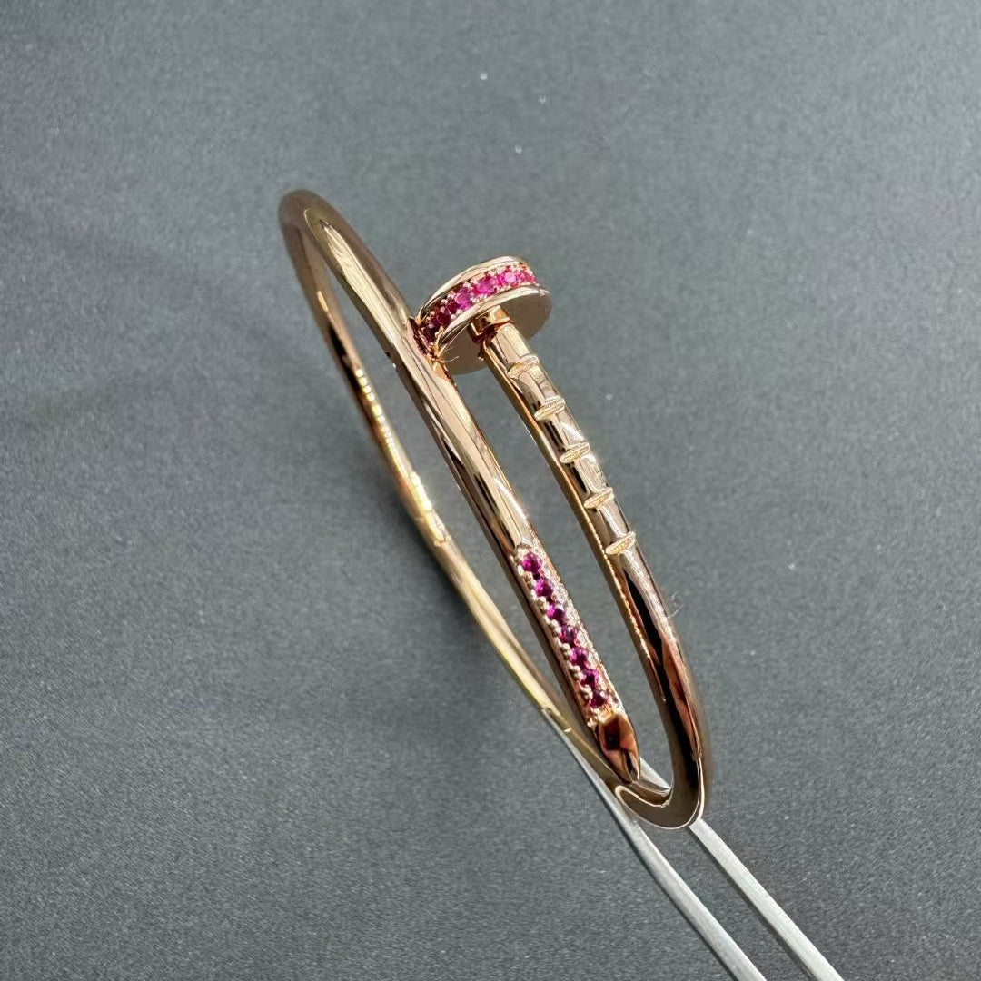 [Vicky Jewelry]JUSTE BRACELET 2.5MM DIAMONDS NEW