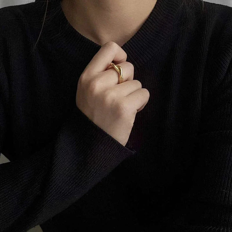 [Royal Vicky]Viola Gold Ring