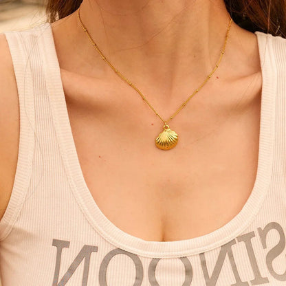 [Royal Vicky]Edna Gold Necklace