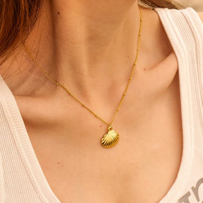 [Royal Vicky]Edna Gold Necklace