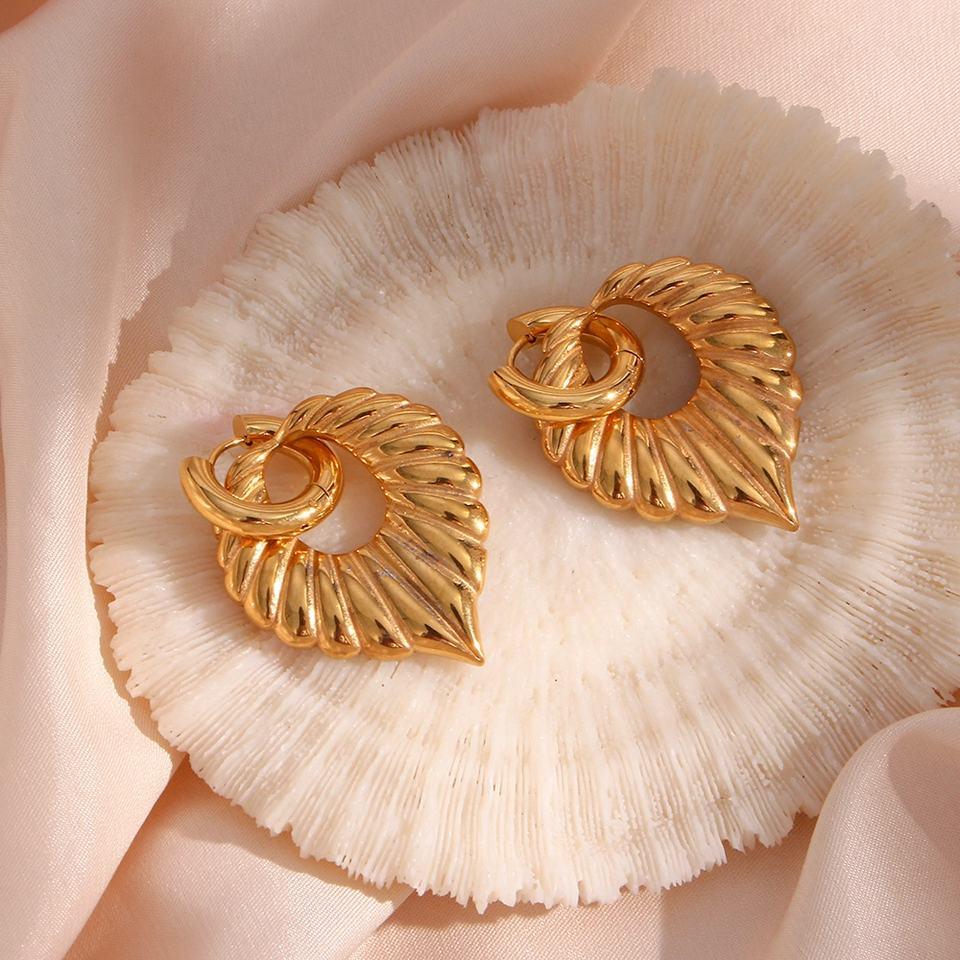 [Royal Vicky]Penelope Leaf Earrings