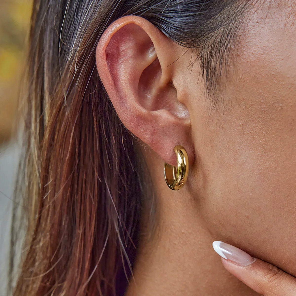 [Royal Vicky]Clarabelle Staple Gold Hoops Bundle
