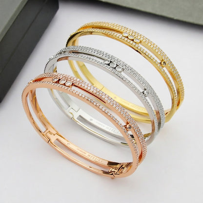 [Vicky]Move Romane pavé bangle