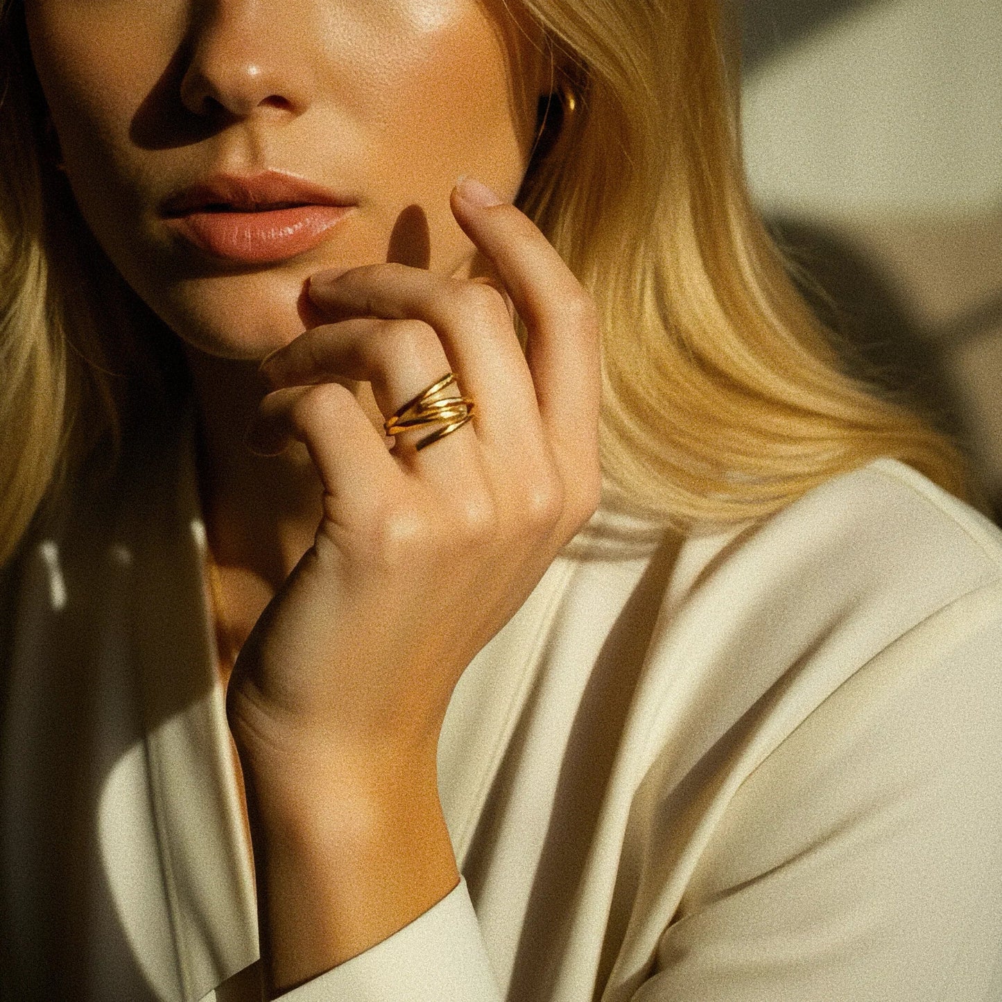 [Royal Vicky]Shay Contemporary Gold Ring
