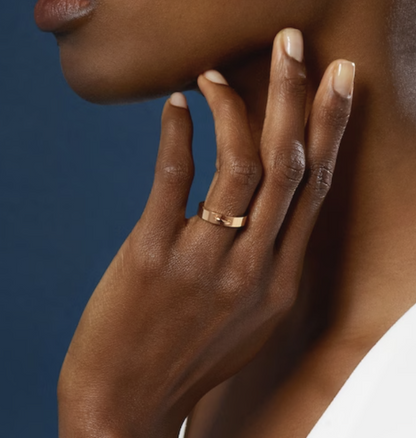 [Vicky]ALLIANCE LIENS VIDENCE 4MM RING