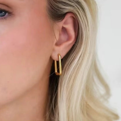 [Royal Vicky]Ambrielle Gold U Hoops